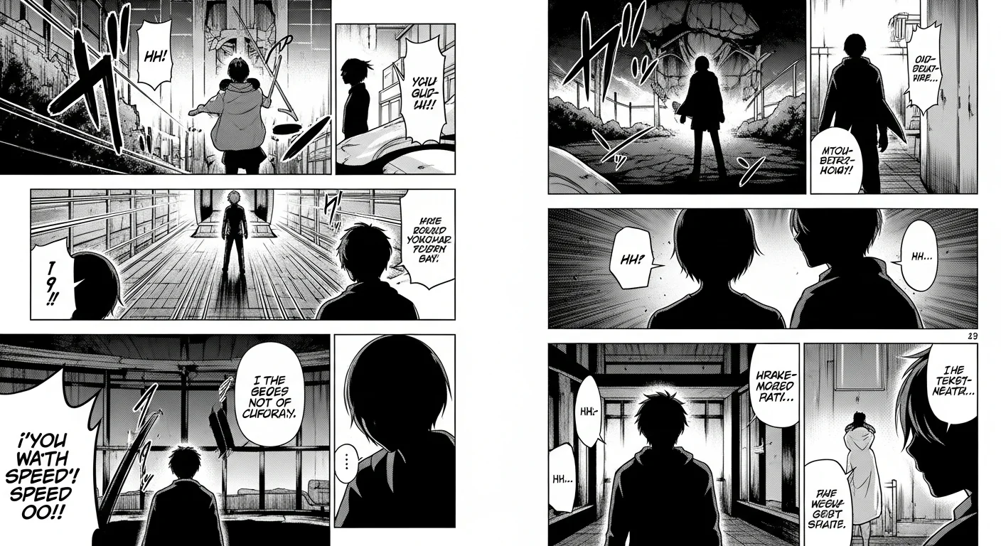 Manga shading and screentones — finished manga showcase — eye-catching example output from Comistitch
