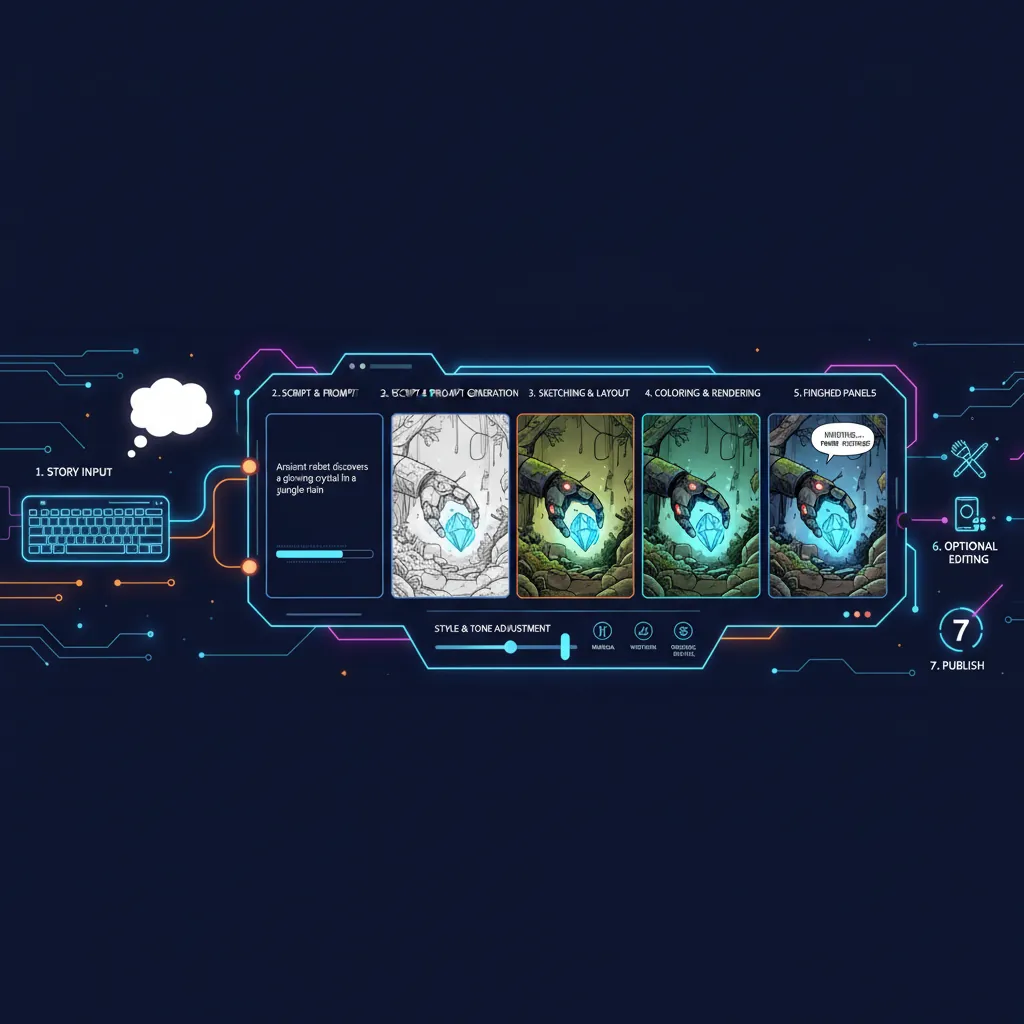 How to Make AI Comics in 2026: 5-Step Pipeline (Free)