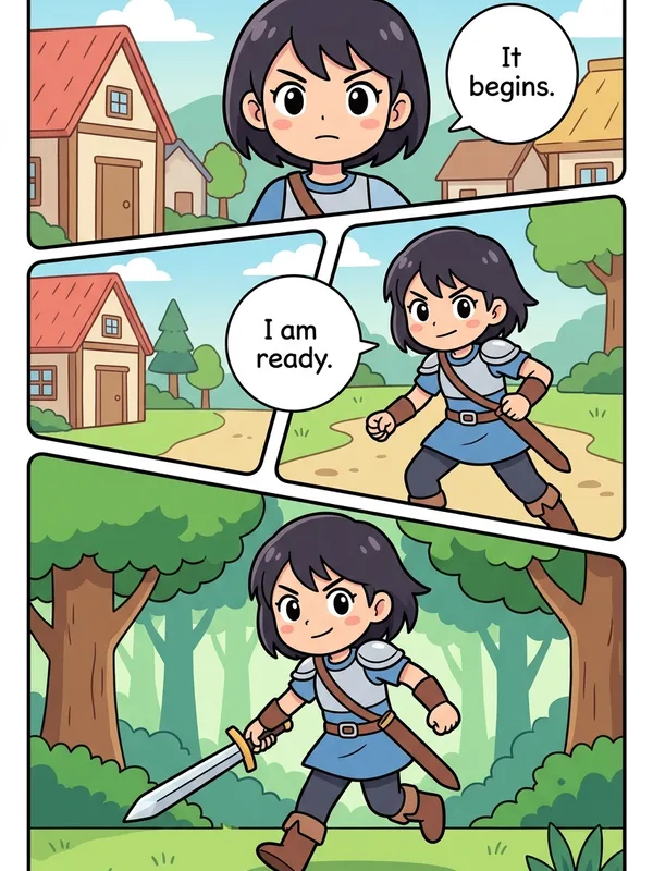 Kids Comic — AI comic art style by Comistitch