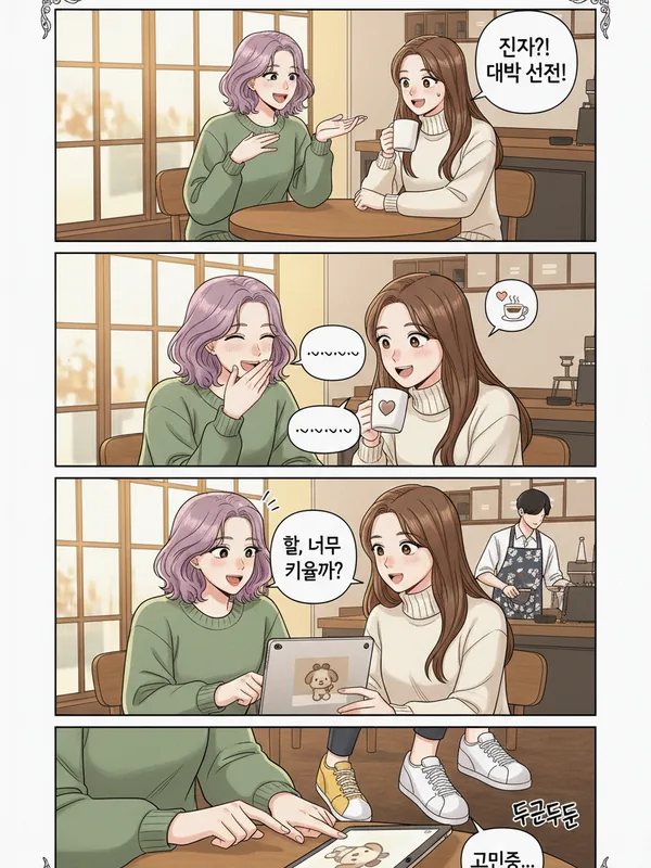 Modern Webtoon — AI comic art style by Comistitch