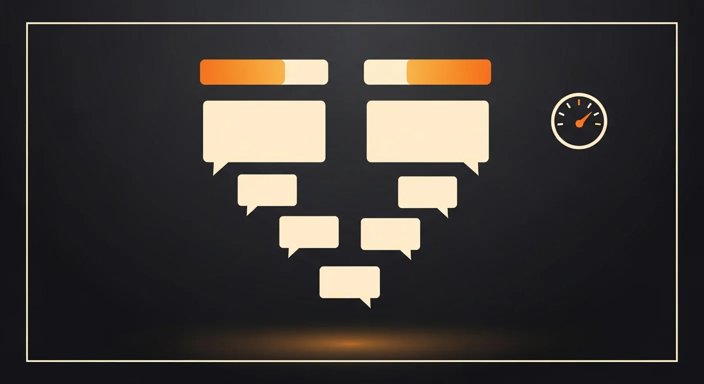 How the comic dialogue generator works: your input is turned into a ready-to-use result