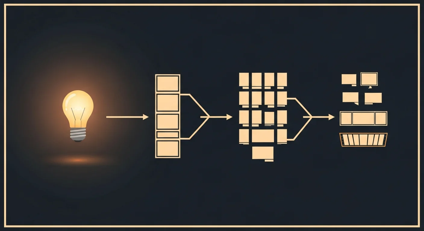 How the story idea generator works: your input is turned into a ready-to-use result